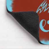 Cherokee Eagle - Awohali Mousepad Muismat (Hoek)