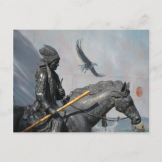 Cherokee & Eagle Briefkaart