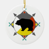 Cherokee Four Directions Beer Ornament (Voorkant)