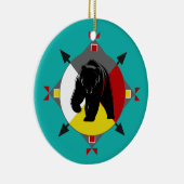 Cherokee Four Directions Beer Ornament (Rechts)
