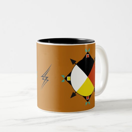 Cherokee four Directions Mok (Voorkant rechts)