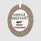 Cherokee Holiday Greetings Circle Ornament (voorkant)