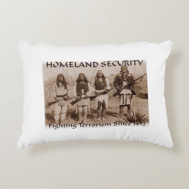Cherokee Homeland Security Decoratief Kussen (Voorkant)