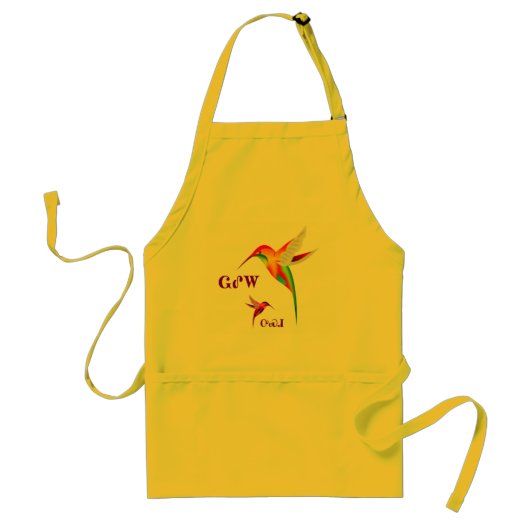 Cherokee Hummingbird Apron Standaard Schort (Voorkant)