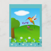 Cherokee Hummingbird Briefkaart (Voorkant)