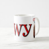 Cherokee in Cherokee Syllabary Koffiemok (Voorkant rechts)