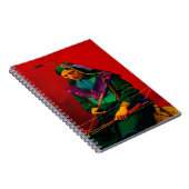 Cherokee Indian Pop Art Notitieboek (Rechterzijde)