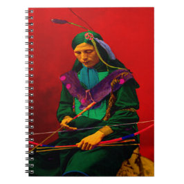 Cherokee Indian Pop Art Notitieboek