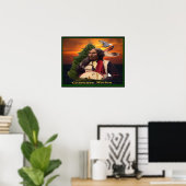 Cherokee Indian poster (Thuiskantoor)