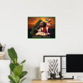 Cherokee Indian poster (Thuiskantoor)