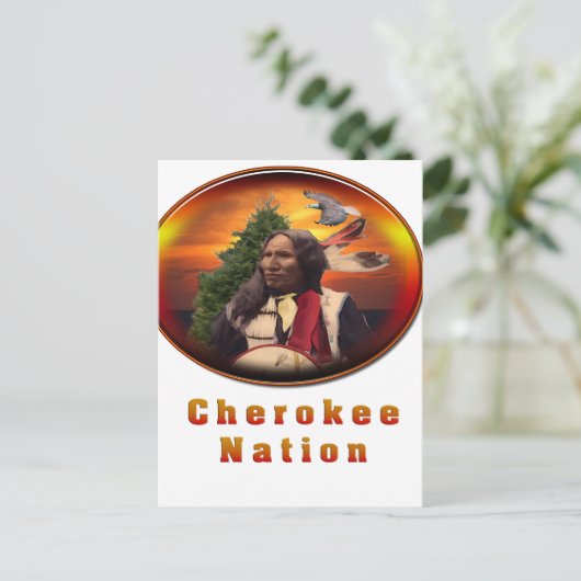 Cherokee Indian products Briefkaart (Staand voorkant)