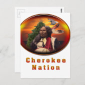 Cherokee Indian products Briefkaart (Voorkant / Achterkant)