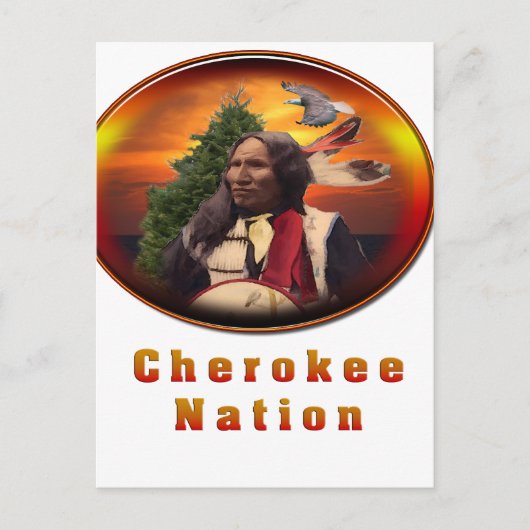 Cherokee Indian products Briefkaart (Voorkant)