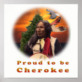 Cherokee Indian products Poster (Voorkant)