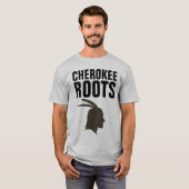 CHEROKEE INDIAN ROOTS T-Shirts (Voorkant volledig)