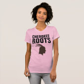 CHEROKEE INDIAN ROOTS T-Shirts (Voorkant volledig)
