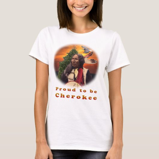 Cherokee Indian t-shirts (Voorkant)