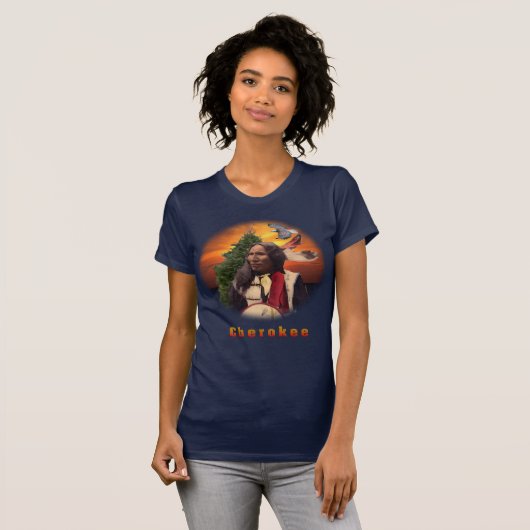 Cherokee Indian t-shirts (Voorkant volledig)