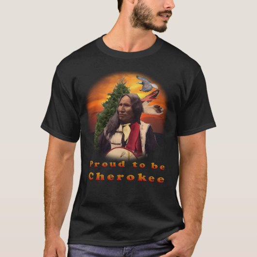 Cherokee Indian t-shirts (Voorkant)