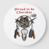 Cherokee Indiase kleding Grote Klok (Voorkant)