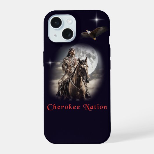 Cherokee iPhone 15 Case (Achterkant)