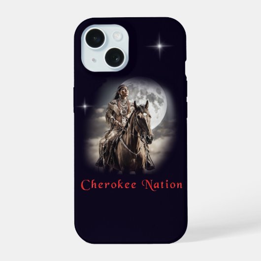 Cherokee iPhone 15 Case (Achterkant)