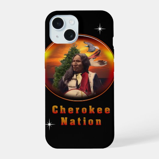 Cherokee iPhone 15 Case (Achterkant)