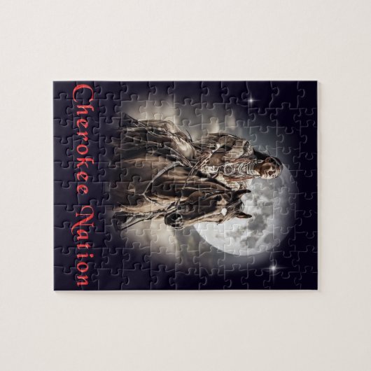 Cherokee Legpuzzel (Horizontaal)