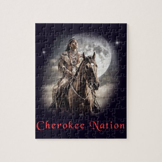 Cherokee Legpuzzel (Verticaal)
