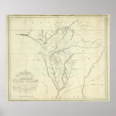 Cherokee Map Poster (Voorkant)