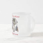 Cherokee Matglas Koffiemok (Voorkant rechts)