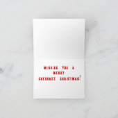 Cherokee Merry Christmas Card Feestdagen Kaart (Binnen)