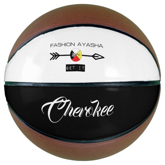 Cherokee Mode Ayasha Sports Logo Basketbal (Voorkant)