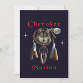 Cherokee natie bedankkaart (Voorkant)