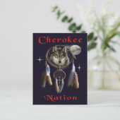 Cherokee natie briefkaart (Staand voorkant)