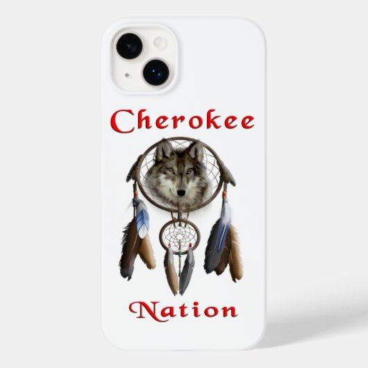 Cherokee natie Case-Mate iPhone case (Achterkant)