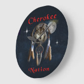 Cherokee natie grote klok (Hoek)