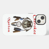 Cherokee natie iPhone hoesje (Achterkant horizontaal)