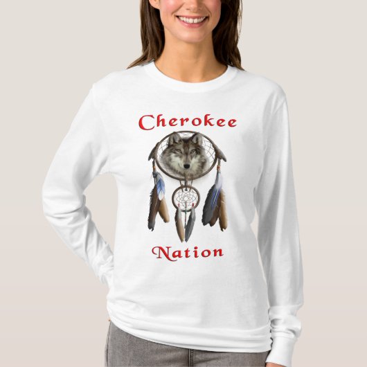 Cherokee natie kleding t-shirt (Voorkant)