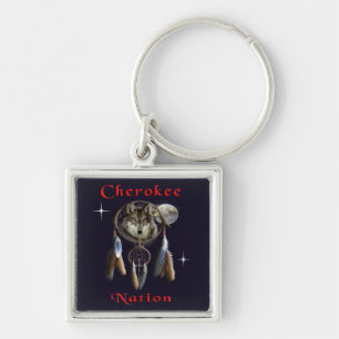 Cherokee natie sleutelhanger