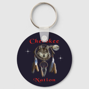 Cherokee natie sleutelhanger