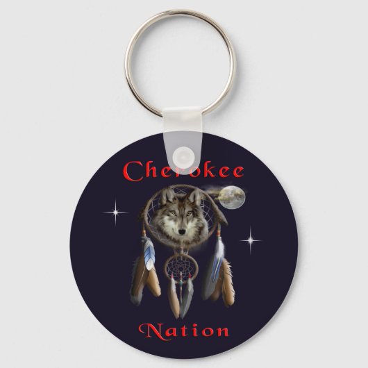 Cherokee natie sleutelhanger (Voorkant)