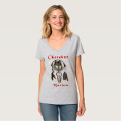 Cherokee natie t-shirt (Voorkant volledig)