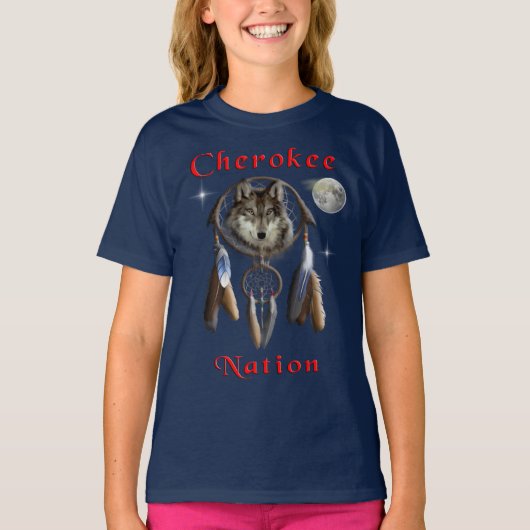 Cherokee-natie T-shirt (Voorkant)