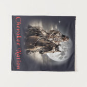 Cherokee natie wandkleed (Voorkant (horizontaal))