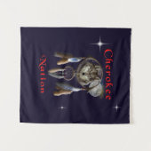 Cherokee natie wandkleed (Voorkant (horizontaal))