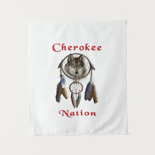Cherokee natie wandkleed (Voorkant)