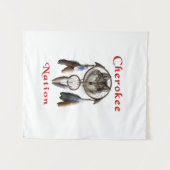 Cherokee natie wandkleed (Voorkant (horizontaal))