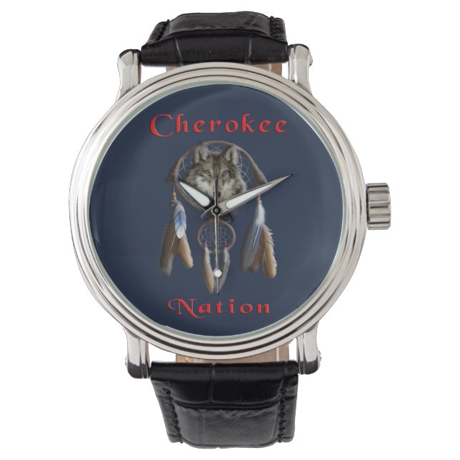 Cherokee Nation Horloge (Voorkant)