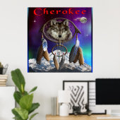 Cherokee Nation Poster (Thuiskantoor)